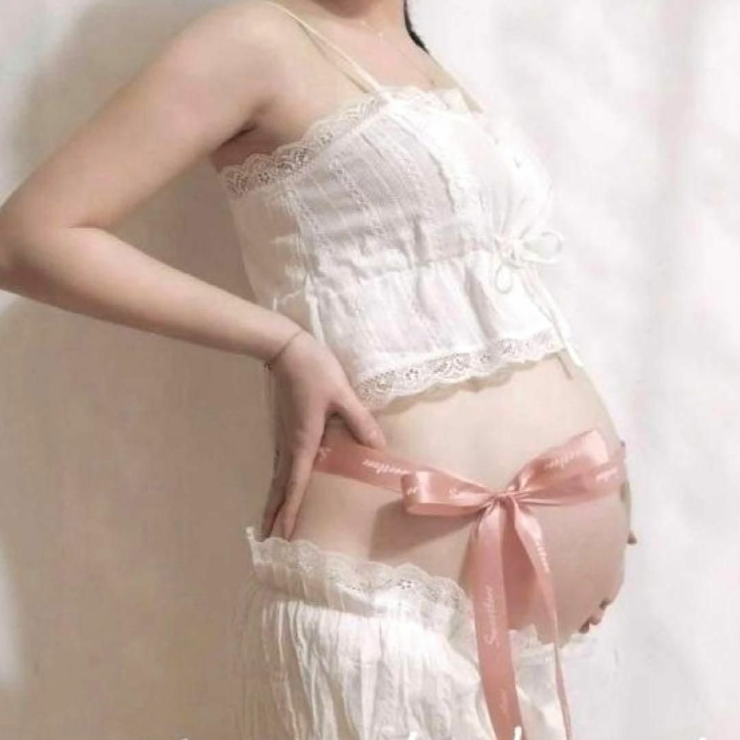 ❤️マタニティドレス❤️マタニティ衣装 マタニティフォト 妊婦  妊娠 キッズ/ベビー/マタニティのマタニティ(マタニティトップス)の商品写真