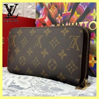 ルイヴィトン(LOUIS VUITTON)の✨極美品✨ルイヴィトン　モノグラム　ジッピーウォレット フューシャ 長財布(財布)