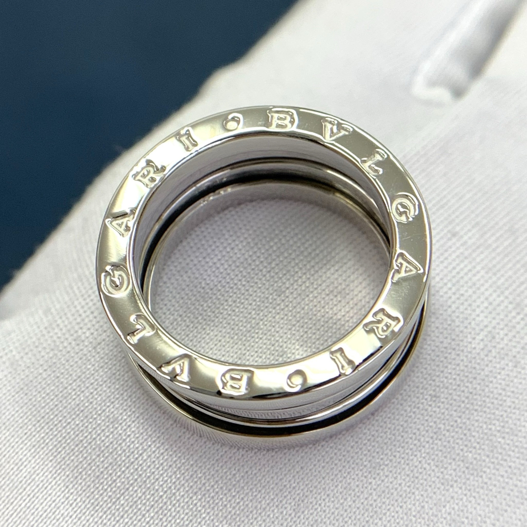 BVLGARI(ブルガリ)のブルガリ リング ビーゼロワン 指輪 B.zero1 K18WG #50 レディースのアクセサリー(リング(指輪))の商品写真