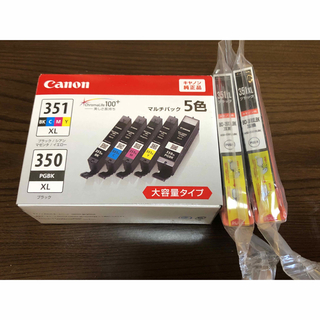 【値下げ】Canon BCI-351XL +BCI-350XL 大容量(PC周辺機器)