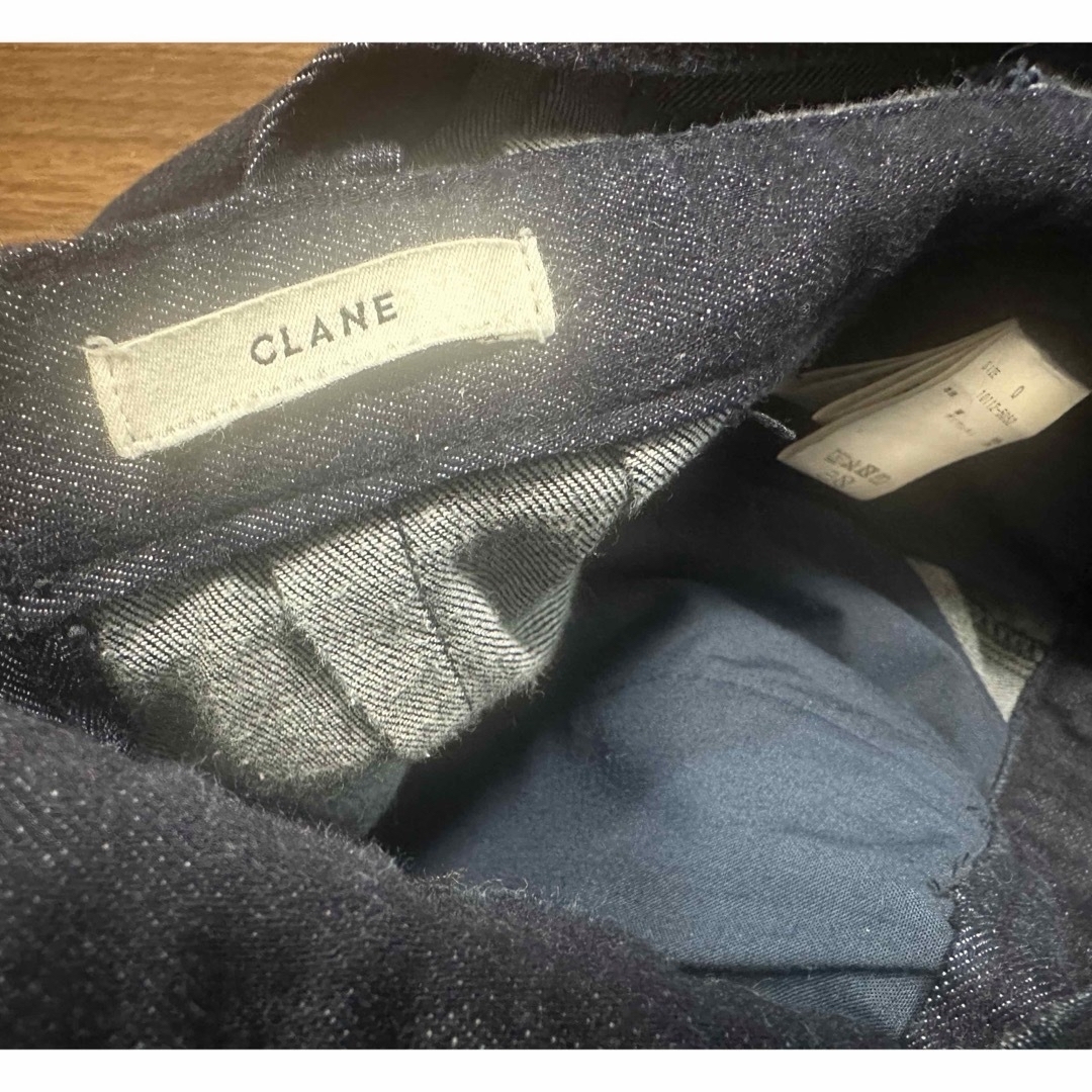 CLANE(クラネ)のCLANE　BACK OPEN DENIM JUMP SUIT サイズ0 レディースのパンツ(オールインワン)の商品写真