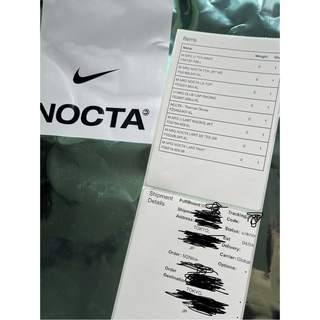 NIKE(ナイキ)のNOCTA  新作　セットアップ メンズのメンズ その他(その他)の商品写真