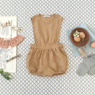 ソーアプルーム(SOOR PLOOM)のSOORPLOOM Fernanda Playsuit (CHAI) 3Y(パンツ/スパッツ)