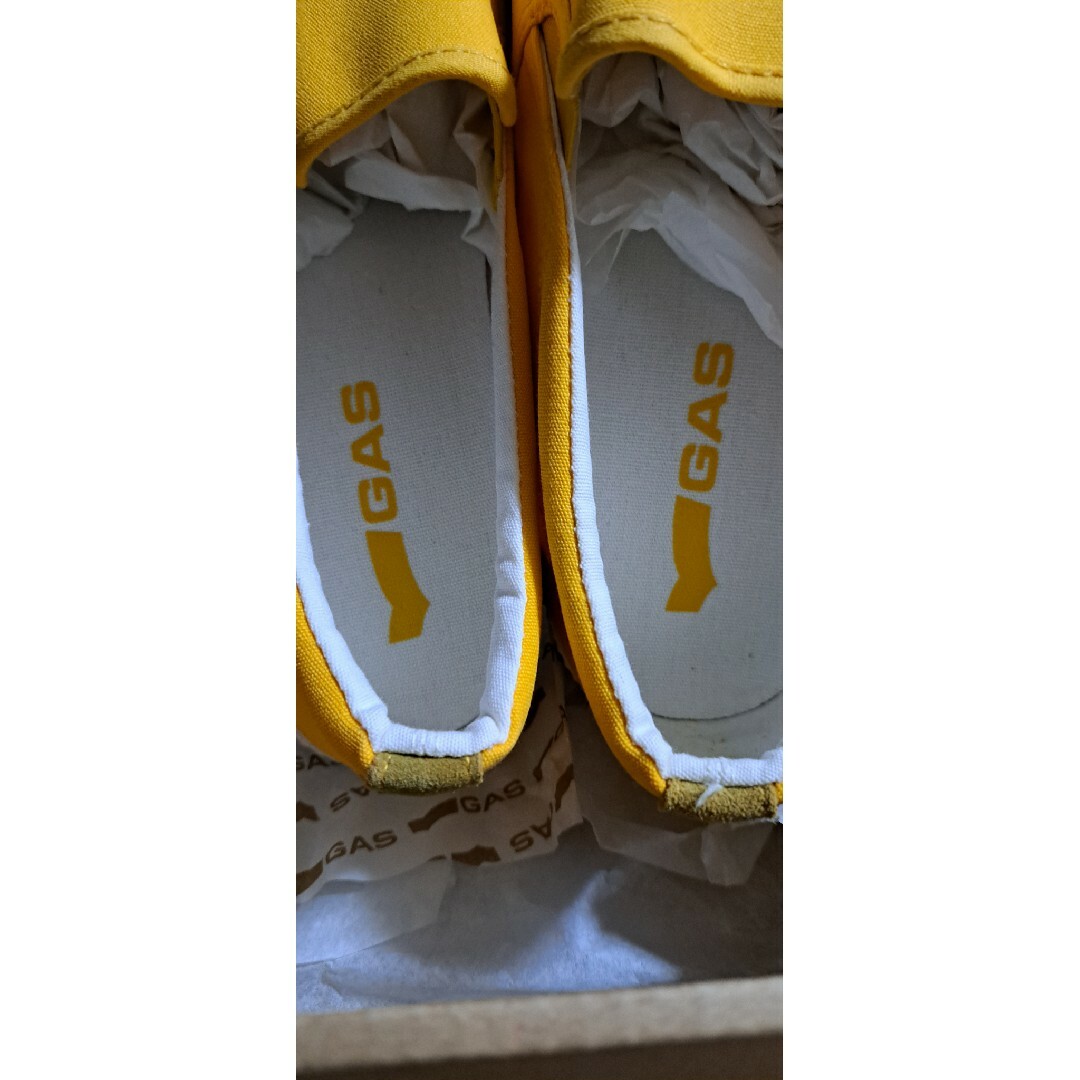 GAS EXPRES ON GAM810165 サイズ42 黄色　イエロー メンズの靴/シューズ(スニーカー)の商品写真