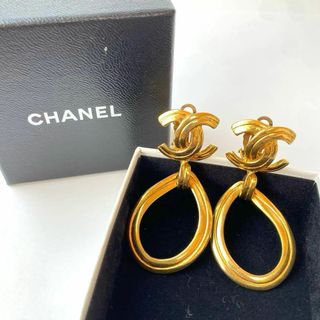 シャネル(CHANEL)のシャネル CHANEL ココマーク イヤリング ビンテージ vintage(イヤリング)