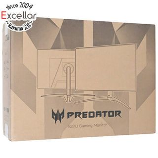 acer製　26.5インチ ゲーミングモニター Predator X27U　X27Ubmiipruzx　ブラック