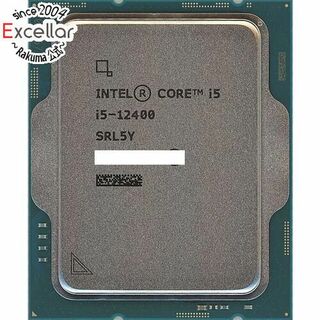 インテル(intel)の【バルク新品】 Core i5 12400　2.5GHz LGA1700 65W　SRL5Y(PCパーツ)