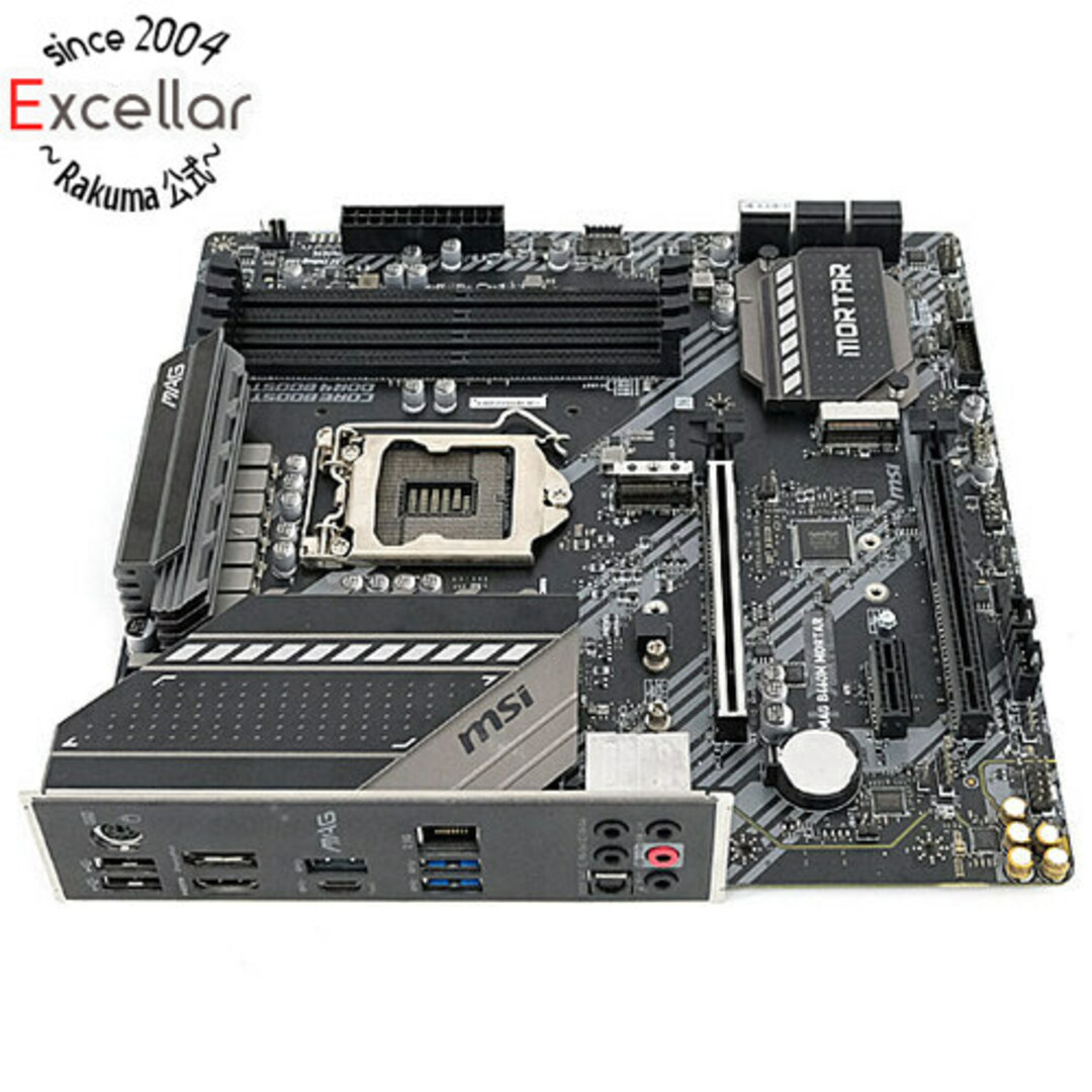 msi(エムエスアイ)のMSI製　MicroATXマザーボード　MAG B460M MORTAR WIFI　LGA1200 スマホ/家電/カメラのPC/タブレット(PCパーツ)の商品写真