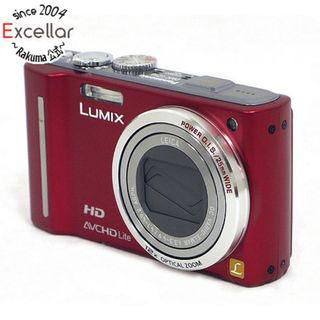 パナソニック(Panasonic)のPanasonic　LUMIX DMC-TZ10　レッド/1210万画素　液晶画面いたみ 元箱あり(コンパクトデジタルカメラ)