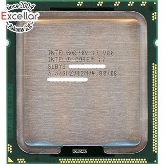 インテル(intel)のCore i7 980　3.33GHz 12M LGA1366　SLBYU(PCパーツ)