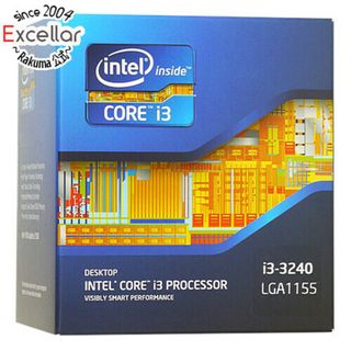 インテル(intel)のCore i3 3240　3.4GHz　3M LGA1155 55W　SR0RH 元箱あり(PCパーツ)