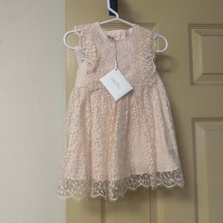 ベビーディオール(baby Dior)のお値下げ🉐Baby Dior ドレス　新品タグ付き♪12ヶ月〜18ヶ月(セレモニードレス/スーツ)
