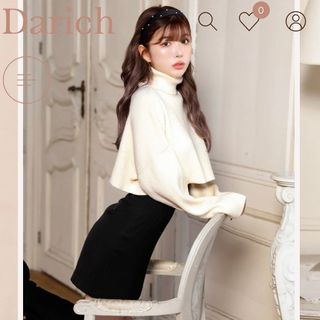 ダーリッチ(Darich)のダーリッチ　　カラーショートリブニット(ニット/セーター)