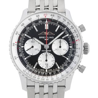 ブライトリング(BREITLING)のブライトリング ナビタイマーB01 クロノグラフ 41 AB0138211B1A1(AB0138) メンズ 中古 腕時計(腕時計(アナログ))