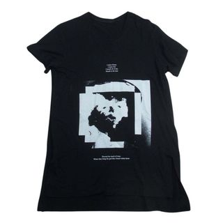 JULIUS ユリウス 17SS 577CPM37 Knives CK CO MO JERSEY ショートスリーブ ジャージー カットソー 半袖 Tシャツ ブラック系 1【中古】