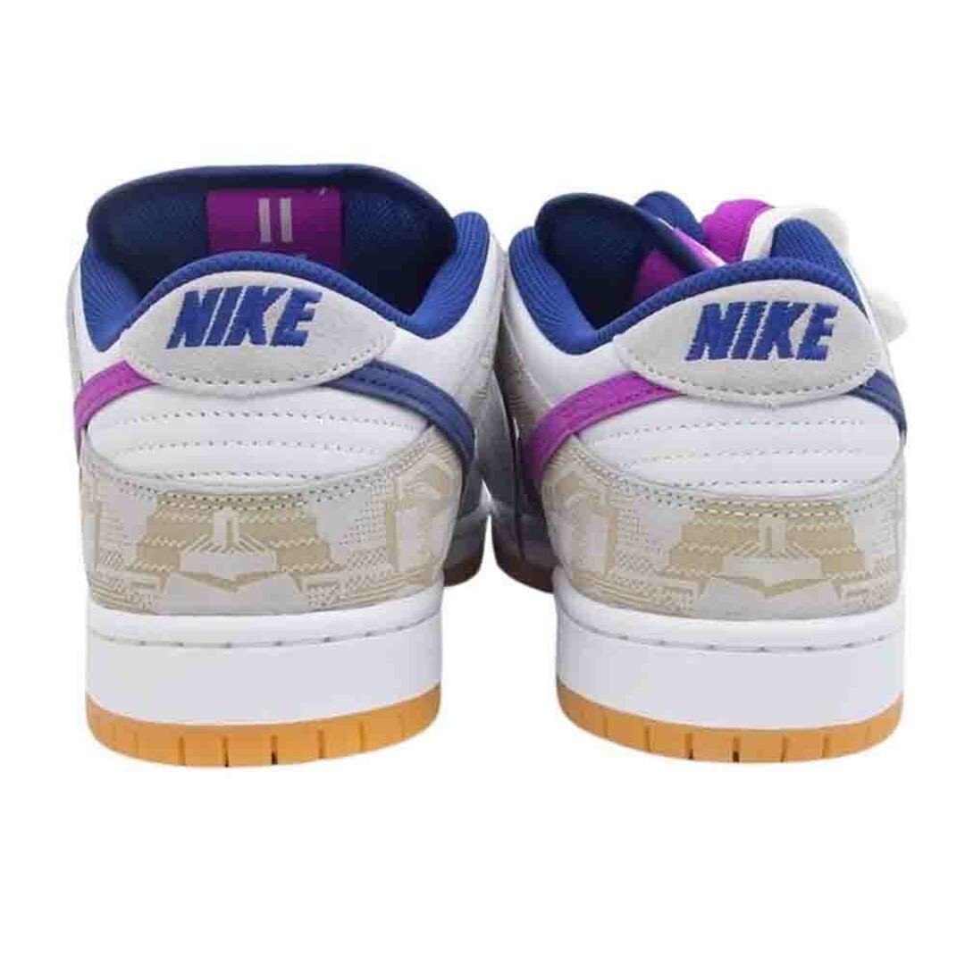 NIKE(ナイキ)のNIKE ナイキ スニーカー FZ5251-001 × Rayssa Leal ライッサ レアウ SB Dunk Low ダンクロー PRM Pure Platinum and Vivid Purple ピュアプラチナム アンド ヴィヴィッドパープル スニーカー ホワイト系 マルチカラー系 29.5cm【新古品】【未使用】【中古】 メンズの靴/シューズ(スニーカー)の商品写真