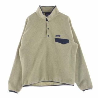 パタゴニア(patagonia)のpatagonia パタゴニア ジャケット 20AW 25580FA20 SYNCHILLA シンチラスナップ プルオーバー フリース ジャケット  オフホワイト系 L【中古】(その他)