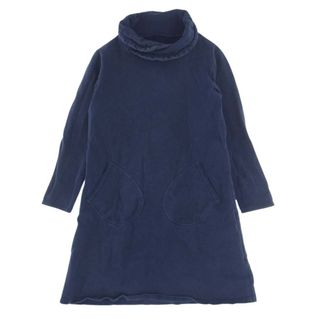 グッドオン Good On ワンピース ROLL NECK SWEAT ONE PIECE  ロールネック スウェット ワンピース ネイビー ネイビー系 S【中古】(その他)