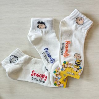 スヌーピー(SNOOPY)のSNOOPYソックス3足セット(ソックス)