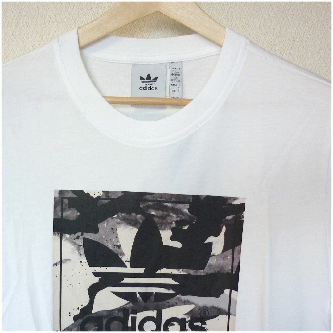 adidas(アディダス)の新品L★アディダスオリジナルス白カモシュータンTシャツ  メンズのトップス(Tシャツ/カットソー(半袖/袖なし))の商品写真