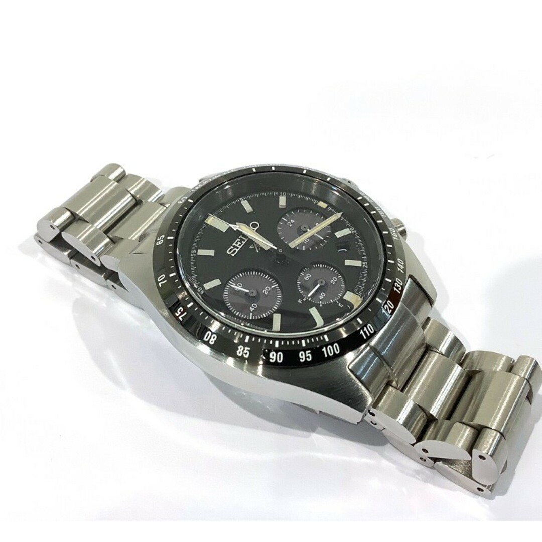 SEIKO(セイコー)のセイコー （SEIKO）プロスペックス スピードタイマー ソーラークロノグラフ  PROSPEX SPEEDTIMER SOLAR CHRONOGRAPH ソーラー 腕時計 メンズ SBDL091 V192-0AF0 【中古】KB-8244 メンズの時計(腕時計(アナログ))の商品写真