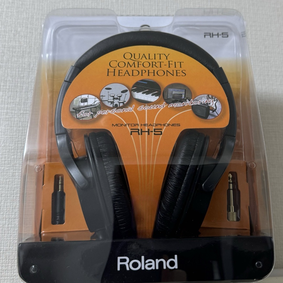 Roland(ローランド)のRoland ヘッドホン RH-5 楽器のレコーディング/PA機器(その他)の商品写真