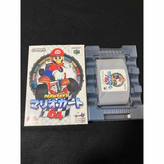 ニンテンドウ64(NINTENDO 64)のニンテンドー64 マリオカート　箱付き(家庭用ゲームソフト)