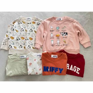 バースデイ(バースデイ)の子供 ベビー トレーナー ロンT 長袖 ミッフィー(Tシャツ/カットソー)