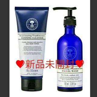 ニールズヤード(NEAL'S YARD)の新品未開封✨ ニールズヤード❤クレンンジングクリーム＆フェイシャルウォッシュ(クレンジング/メイク落とし)