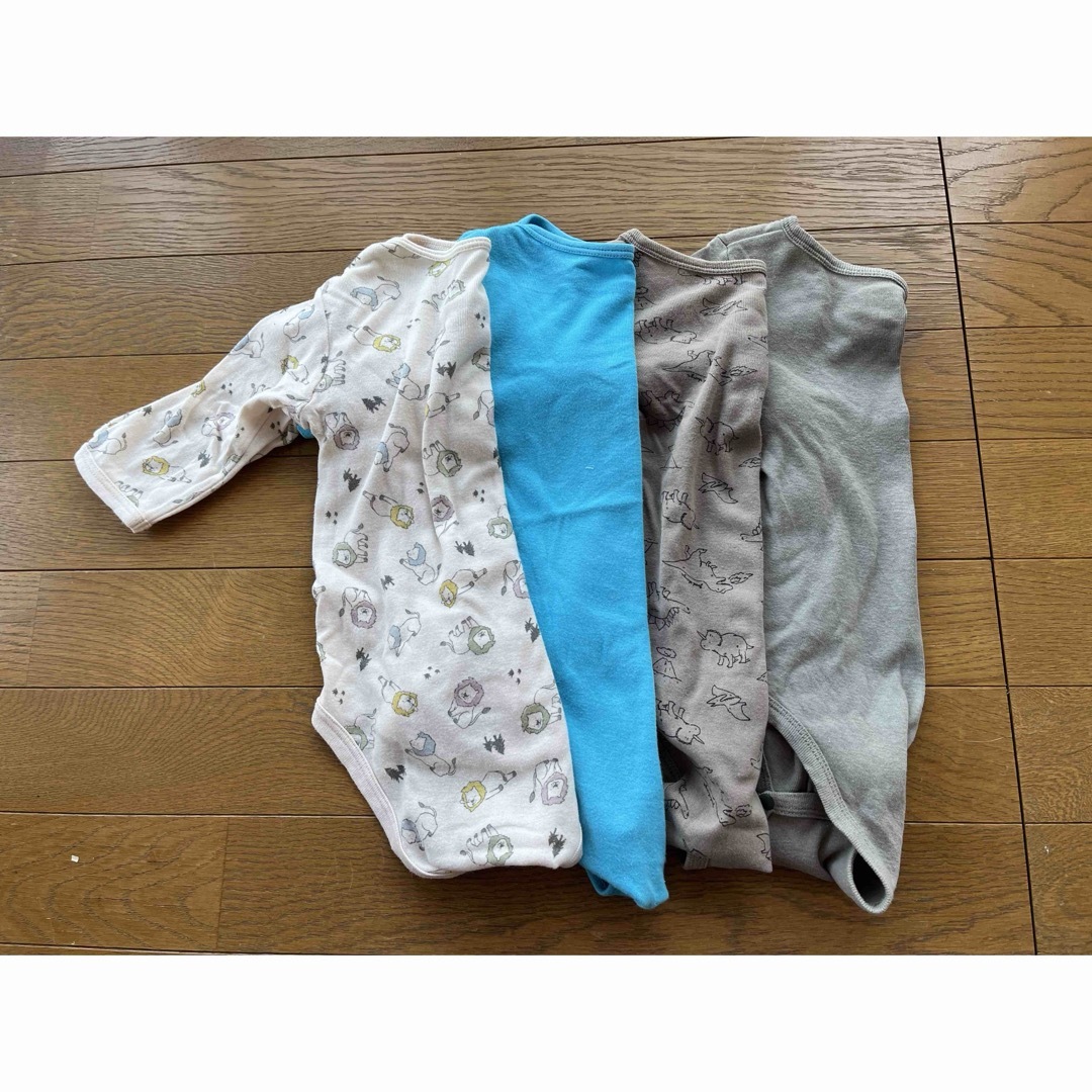 西松屋(ニシマツヤ)のロンパース 80 キッズ/ベビー/マタニティのベビー服(~85cm)(ロンパース)の商品写真