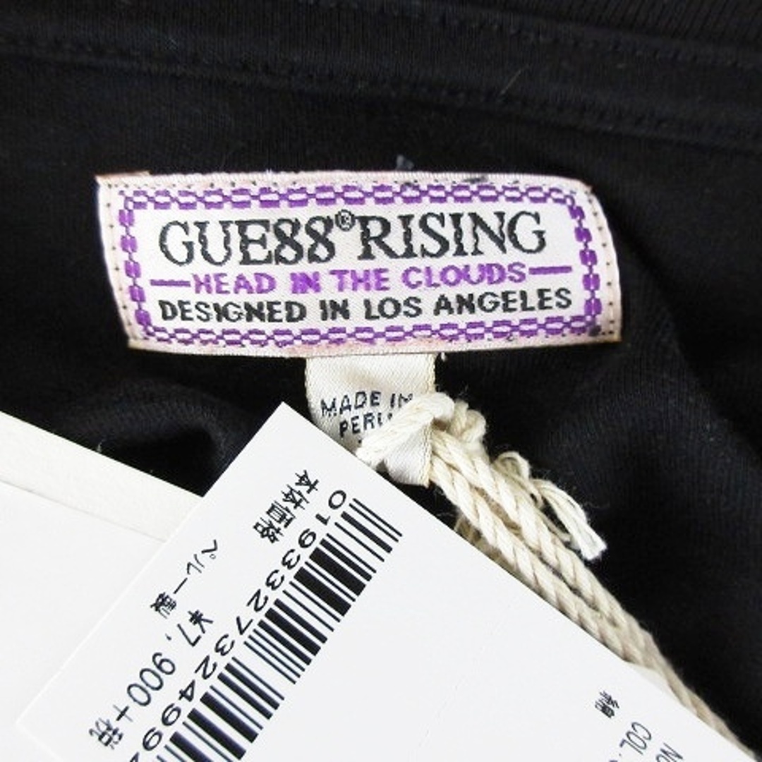 GUESS(ゲス)のゲス GUE88RISING Tシャツ 長袖 ロンT バックプリント XS 黒 メンズのトップス(Tシャツ/カットソー(七分/長袖))の商品写真