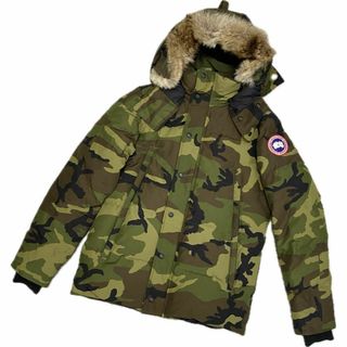 カナダグース(CANADA GOOSE)のCANADA GOOSE ウィンダムパーカー カモフラ 迷彩 ダウンジャケット(ダウンジャケット)