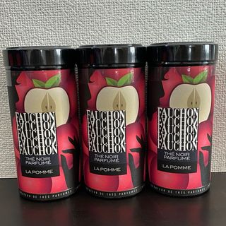 フォション(FAUCHON)の【フォション】紅茶　茶葉　アップル　140g   3缶(茶)