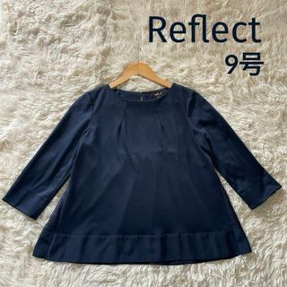 ReFLEcT - 【リフレクト】バック切替えカットソー　ペプラムデザイン　レース　上品　きれいめ