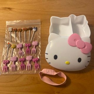 ハローキティ - キティ　お弁当箱　ピューロランド　おまけ