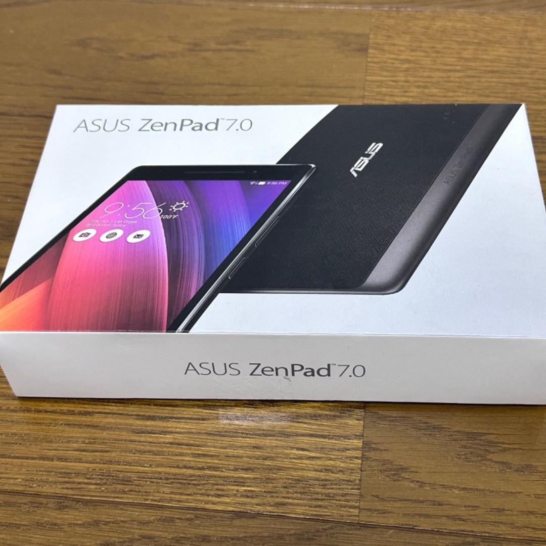 ASUS ZenPad7.0 エイスース　タブレット　元箱　Android スマホ/家電/カメラのPC/タブレット(タブレット)の商品写真