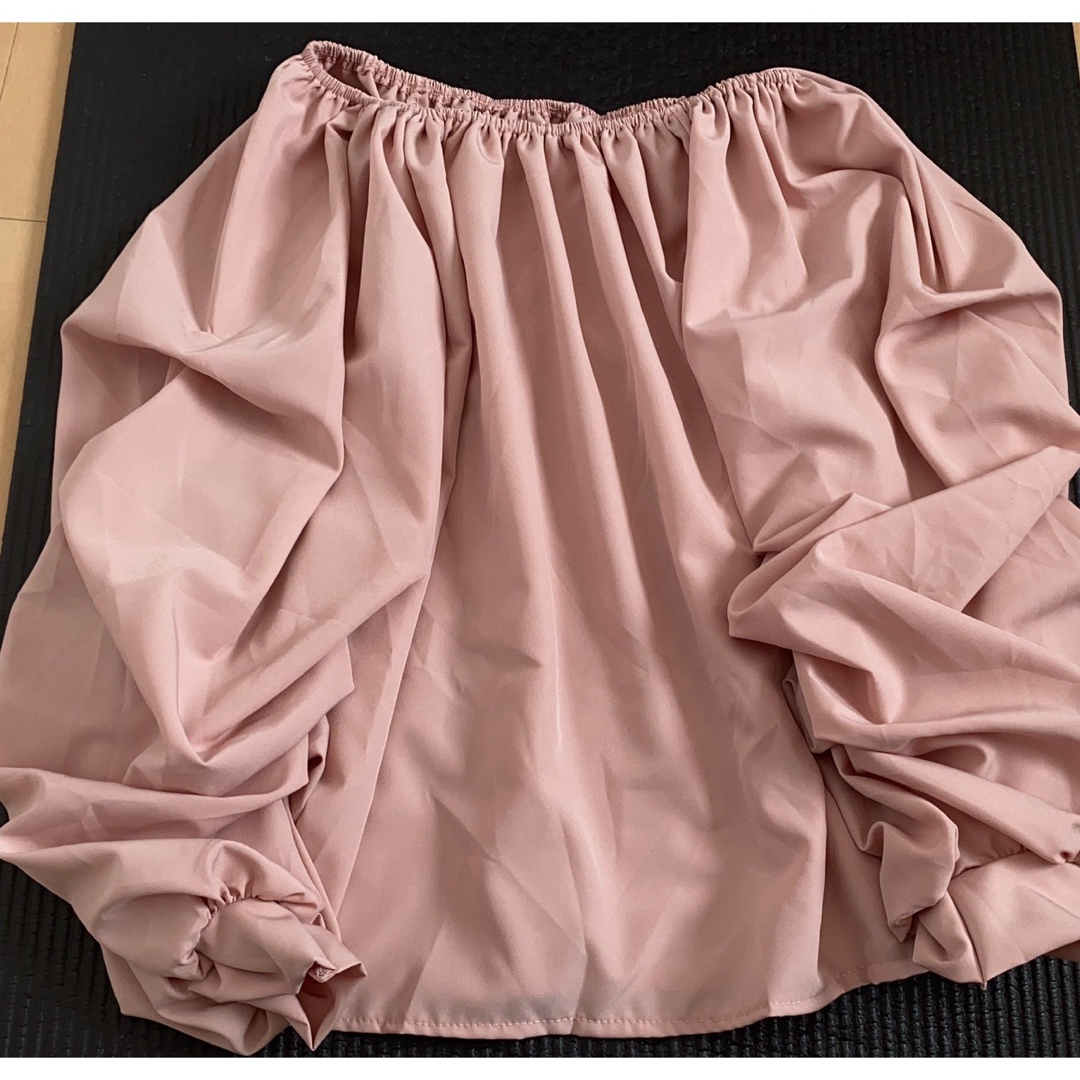 シフォン ブラウス 2XL ピンク  きれいめ シャツ フリル  レディース  レディースのトップス(シャツ/ブラウス(長袖/七分))の商品写真