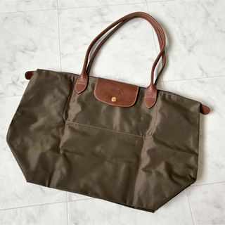 ロンシャン(LONGCHAMP)のLONGCHAMP プリアージュ トートバッグ  L レザー ナイロン 肩掛け (トートバッグ)