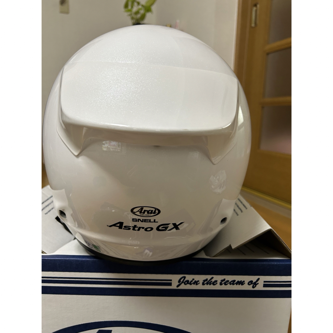 Arai(アライ)のArai アストロGX M(57-58) グラス白　SENA 50S 自動車/バイクのバイク(ヘルメット/シールド)の商品写真