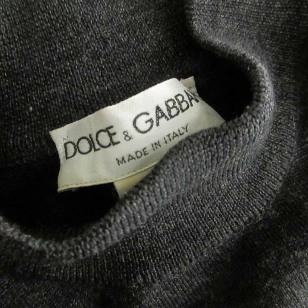 DOLCE&GABBANA(ドルチェアンドガッバーナ)のドルチェ&ガッバーナ ドルガバ ニット 長袖 チャコールグレー 46 ■SM1 レディースのトップス(ニット/セーター)の商品写真