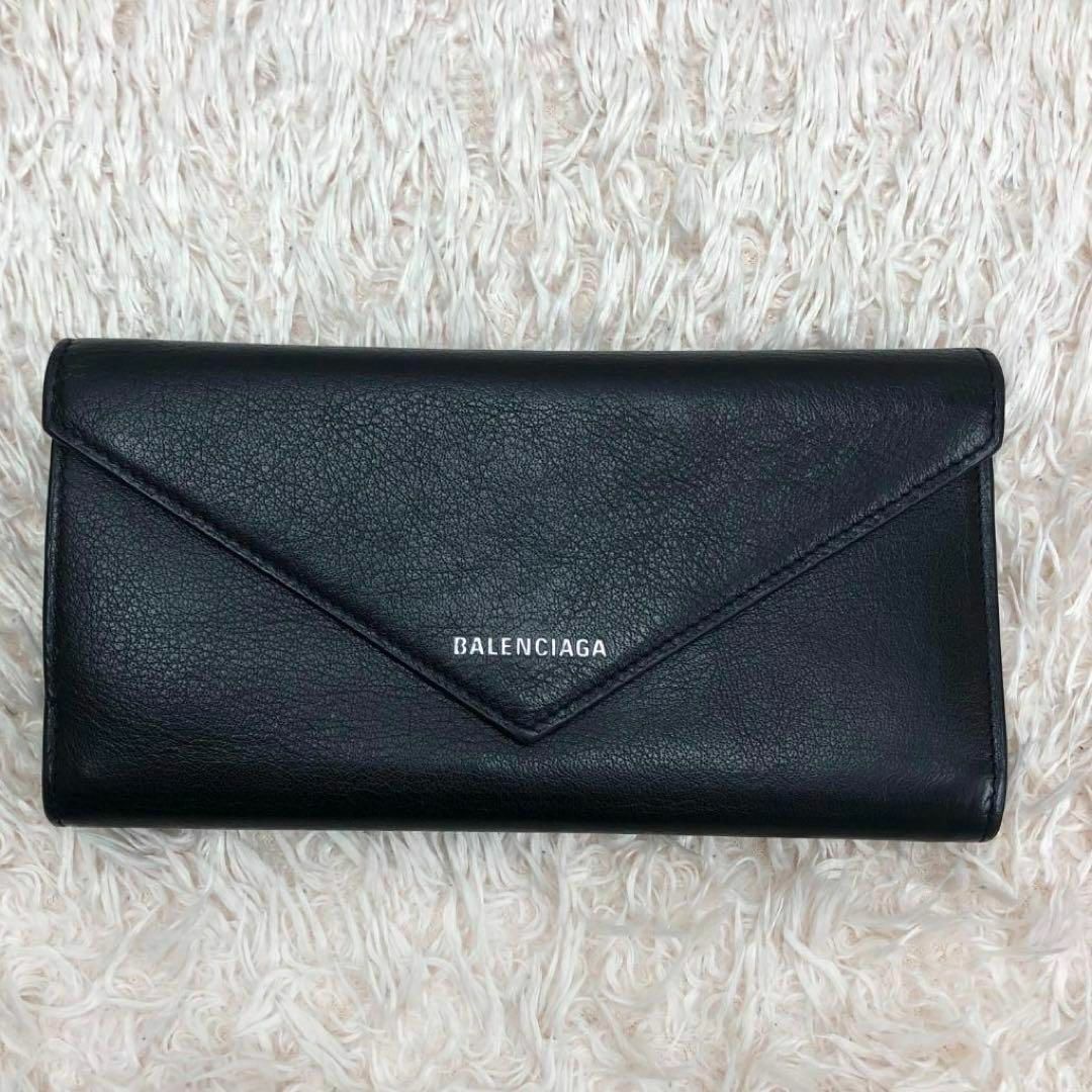 Balenciaga(バレンシアガ)の☆美品☆ バレンシアガ 長財布 ロングウォレット レザー ブラック 黒 メンズ レディースのファッション小物(財布)の商品写真