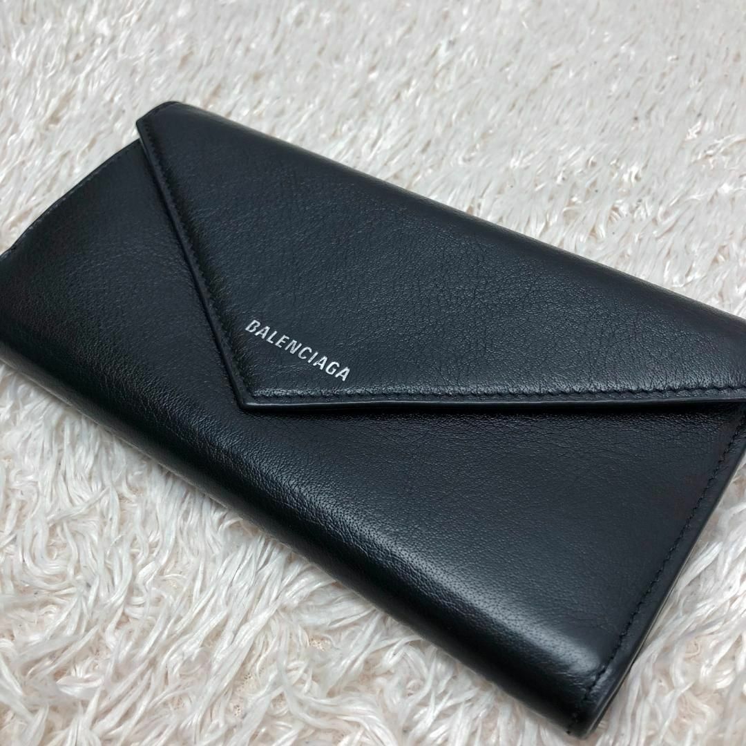 Balenciaga(バレンシアガ)の☆美品☆ バレンシアガ 長財布 ロングウォレット レザー ブラック 黒 メンズ レディースのファッション小物(財布)の商品写真