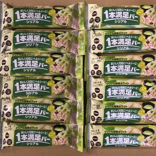 アサヒグループショクヒン(アサヒグループ食品)の1本満足バー　シリアル抹茶ホワイト　12本(菓子/デザート)