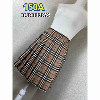 バーバリー(BURBERRY)の美品☆ BURBERRYS REGD プリーツスカート サイズ150(スカート)