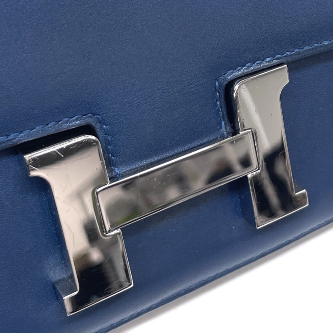 Hermes(エルメス)のエルメス コンスタンス18 ボックスカーフ バッグ ショルダーバッグ ブルートンペット ブルー レディースのバッグ(ショルダーバッグ)の商品写真