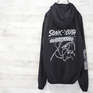 HYSTERIC GLAMOUR - HG×SONIC YOUTH 21SS Sonic Lifeフーデッドブルゾン