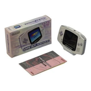 ゲームボーイアドバンス - 訳あり 任天堂 ゲームボーイアドバンス 本体 ホワイト AGB-001 中古 a1