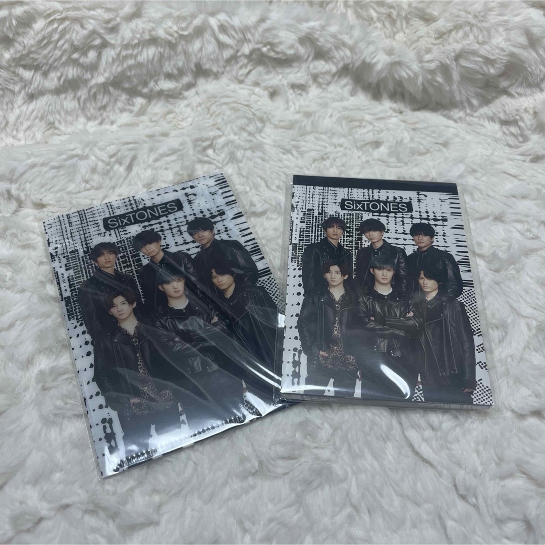 SixTONES(ストーンズ)のSixTONES メモ帳 ミニクリアファイル エンタメ/ホビーのタレントグッズ(アイドルグッズ)の商品写真