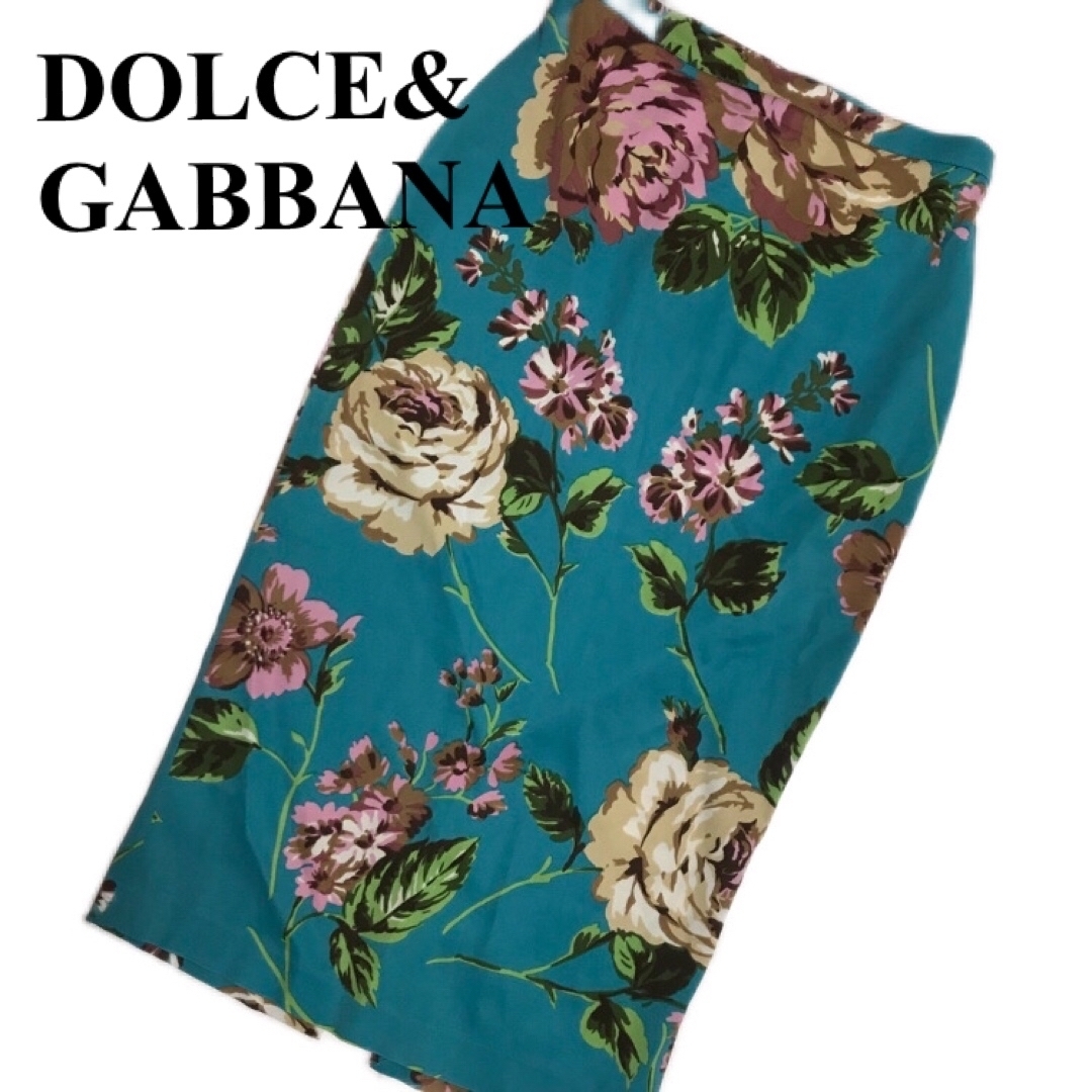 DOLCE&GABBANA(ドルチェアンドガッバーナ)の美品　DOLCE&GABBANA ドルチェアンドガッバーナ　スカート　 レディースのスカート(ロングスカート)の商品写真