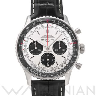 ブライトリング(BREITLING)の中古 ブライトリング BREITLING AB0138241G1P1 シルバー /ブラック メンズ 腕時計(腕時計(アナログ))